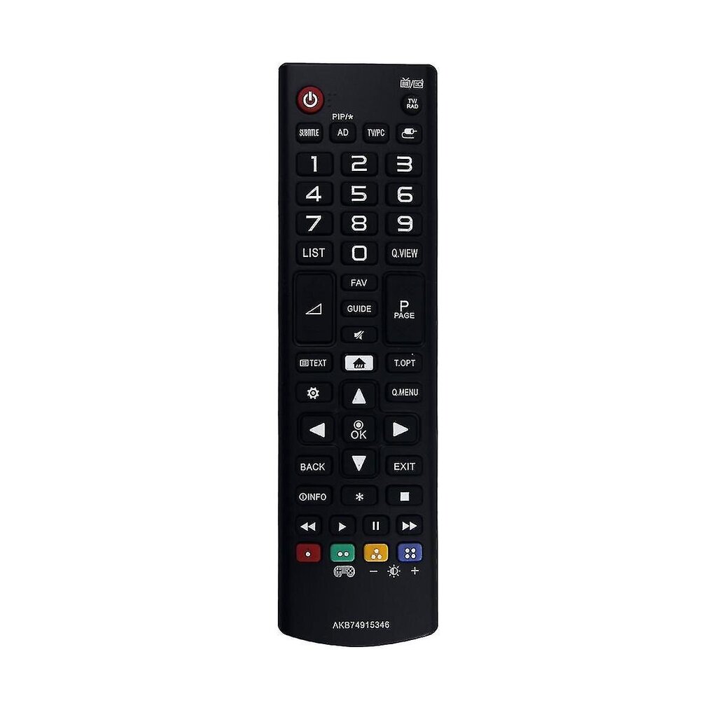 Akb74915346 Kaukosäädin vaihdettu Lg Tv 24mt48dg-bz 24mt48s 24mt48 24mt48df-pz tarvikkeet hinta ja tiedot | TV-lisätarvikkeet | hobbyhall.fi