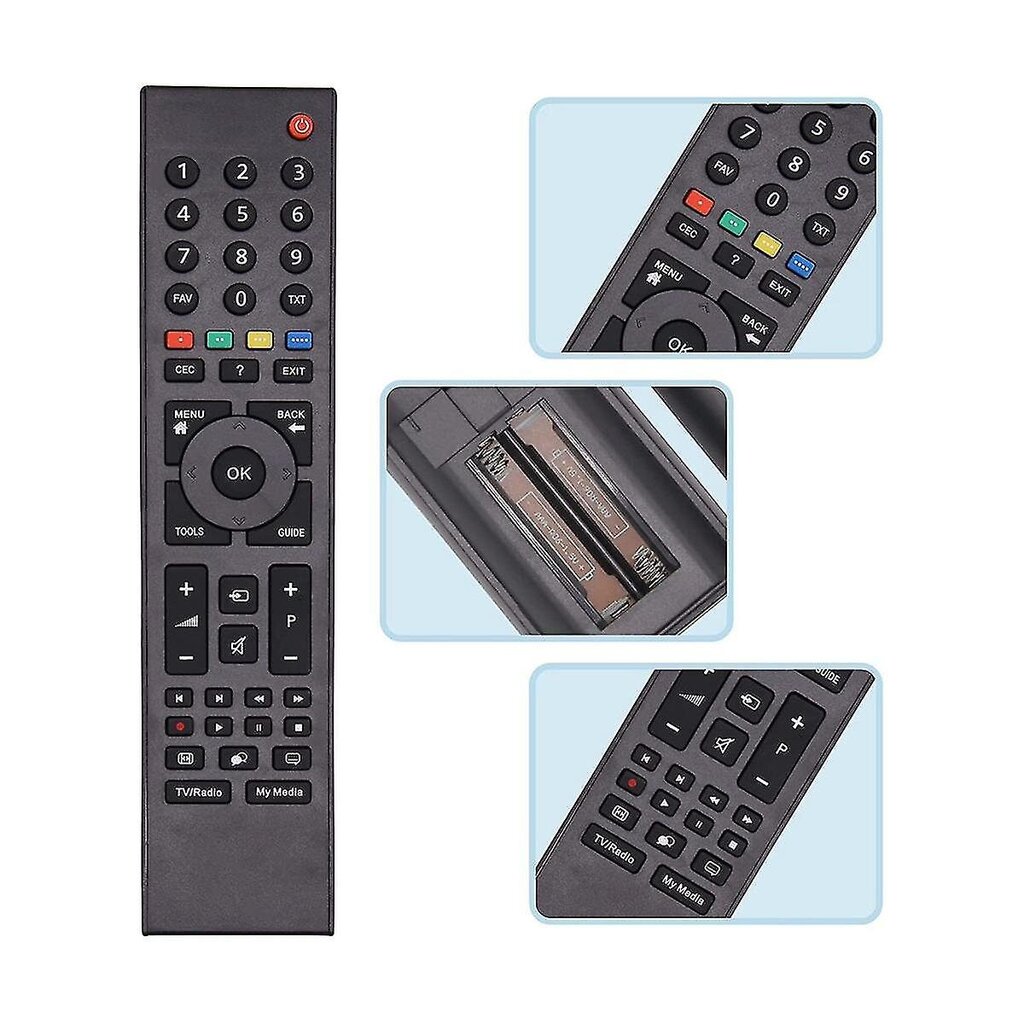 Varakaukosäädin Rc3214801 03, Tv Kaukosäädin Kaukosäätimelle Smart Tv P7187 hinta ja tiedot | TV-lisätarvikkeet | hobbyhall.fi