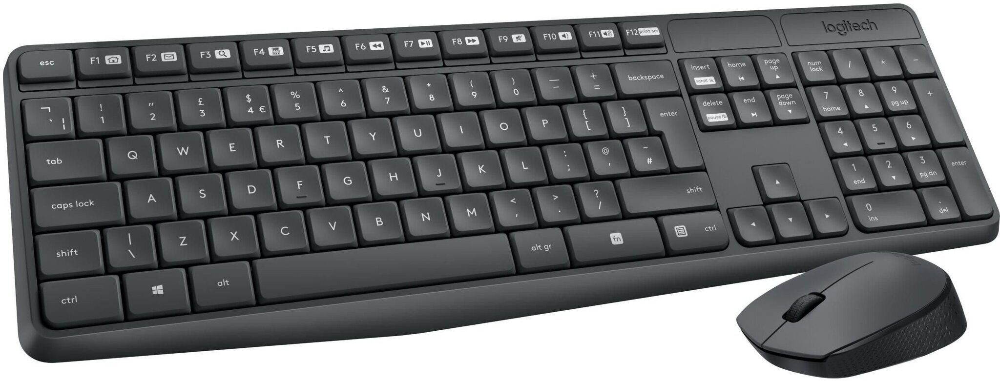 Logitech MK235 hinta ja tiedot | Näppäimistöt | hobbyhall.fi