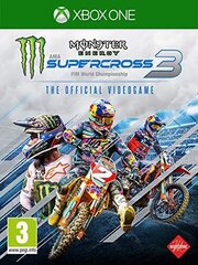 Monster Energy Supercross 3 Xbox One hinta ja tiedot | Tietokone- ja konsolipelit | hobbyhall.fi