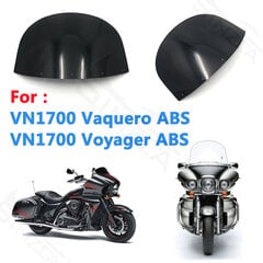 Kawasaki VN1700 Vulcan 1700 Voyager ABS 09-17 moottoripyörän tuulilasi tuulilasin tuulenohjaimet aurinkosuoja Vaquero ABS musta hinta ja tiedot | Moottoripyörien lisätarvikkeet | hobbyhall.fi