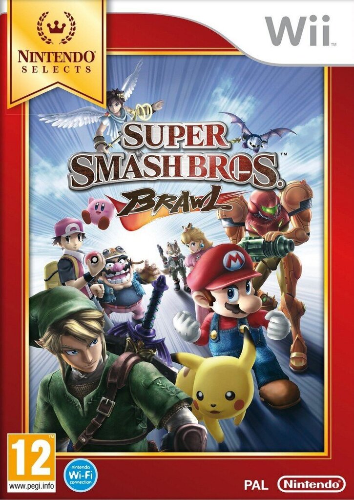 Nintendo Wii peli Super Smash Bros. Brawl hinta ja tiedot | Tietokone- ja konsolipelit | hobbyhall.fi