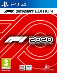 PS4 F1 2020 Seventy Edition, 4020628722029 hinta ja tiedot | Tietokone- ja konsolipelit | hobbyhall.fi