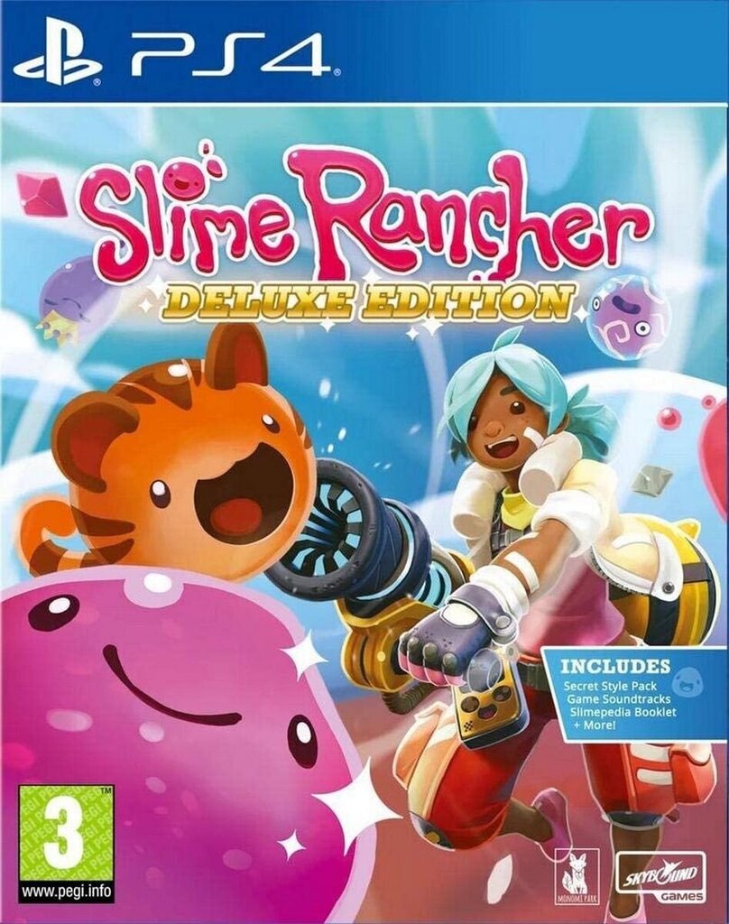 PlayStation 4 peli : Slime Rancher Deluxe Edition, 811949032270 hinta ja tiedot | Tietokone- ja konsolipelit | hobbyhall.fi