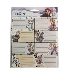 Disney Frozen Adventure notebook label 16-osainen hinta ja tiedot | Toimistotarvikkeet | hobbyhall.fi