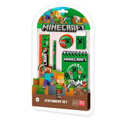 Minecraft Boom paperitavarasetti 5-osainen hinta ja tiedot | Toimistotarvikkeet | hobbyhall.fi