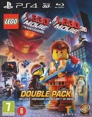 PlayStation 4 peli : LEGO Movie Videogame and LEGO Movie 3D Blu-Ray Double Pack hinta ja tiedot | Tietokone- ja konsolipelit | hobbyhall.fi