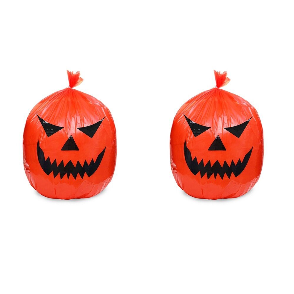 Halloween-ulkokoristeet kotiin, kurpitsan muovijätteet, lehtipussit, pihan koristelu hinta ja tiedot | Juhlakoristeet | hobbyhall.fi