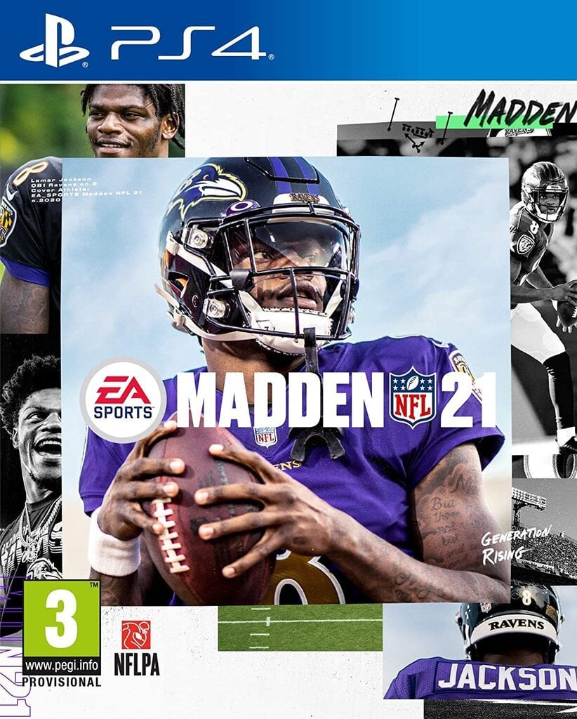 PlayStation 4 peli : Madden NFL 21, 5030930122959 hinta ja tiedot | Tietokone- ja konsolipelit | hobbyhall.fi