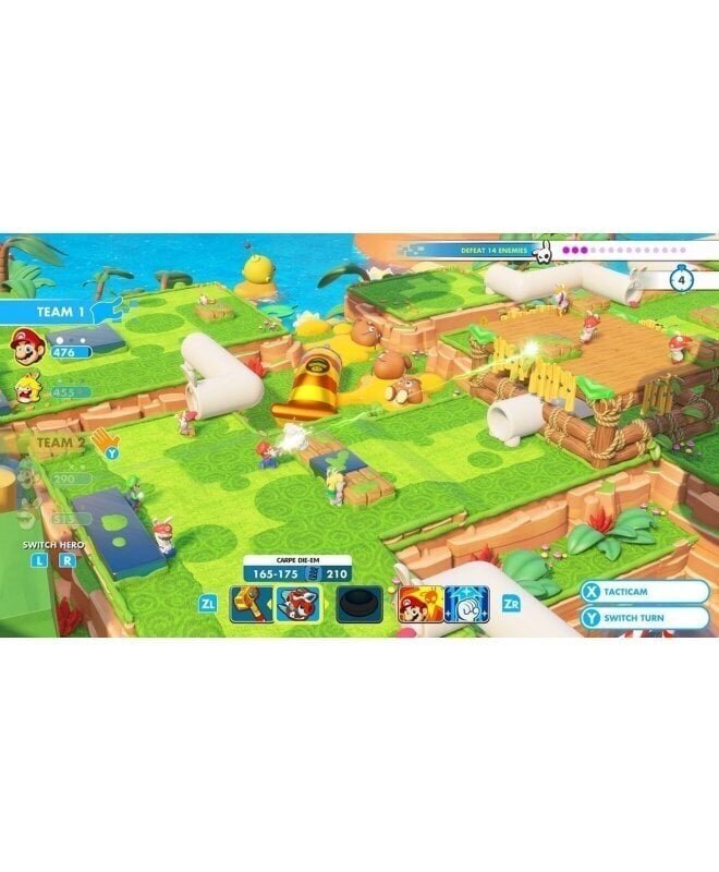 Nintendo Switch peli Mario + Rabbids Kingdom Battle Gold Edition hinta ja tiedot | Tietokone- ja konsolipelit | hobbyhall.fi