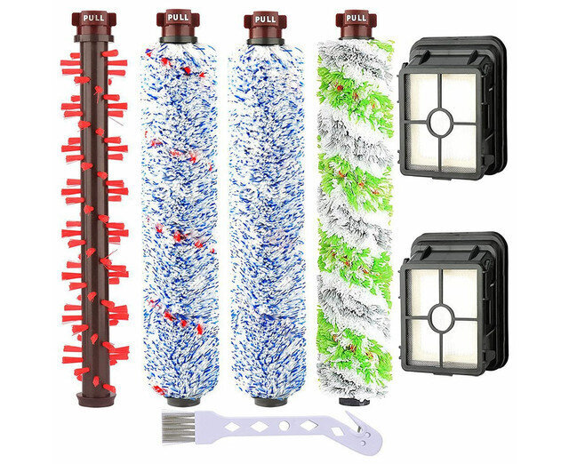 Lisävarustesarja Bissell Crosswave 3-in-1, monikäyttöinen pääharja Mattoharja Lemmikkien rullaava harja lattiaharja