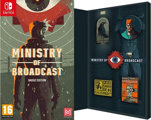 Nintendo Switch peli Ministry of Broadcast Badge Edition hinta ja tiedot | Maximum Games Tietokoneet ja pelaaminen | hobbyhall.fi