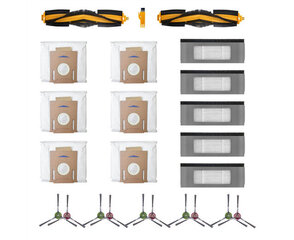 Ecovacs DEEBOOT OZMO T8 AIVI / T8 Max Ecovacs / N8 Plus / N8 Pro Varaosat Pääsivuharja Hepa Filter Dust hinta ja tiedot | Teolliset pölynimurit | hobbyhall.fi