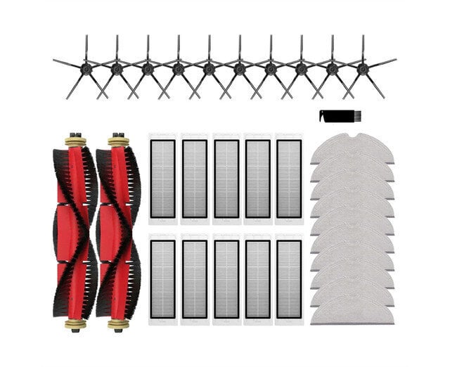 Roborock S5 / S5 Max / S6 / S6 MaxV / S6 Pure / E4 / E5 / S51 / S52 / S55 Rullasivuharjasuodatinmoppiin hinta ja tiedot | Teolliset pölynimurit | hobbyhall.fi