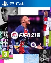 PS4 FIFA 21, 5030935122916 hinta ja tiedot | Tietokone- ja konsolipelit | hobbyhall.fi