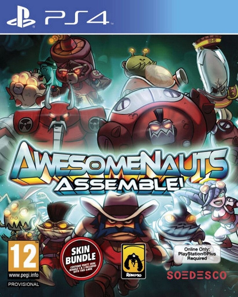 PlayStation 4 peli : Awesomenauts Assemble! hinta ja tiedot | Tietokone- ja konsolipelit | hobbyhall.fi