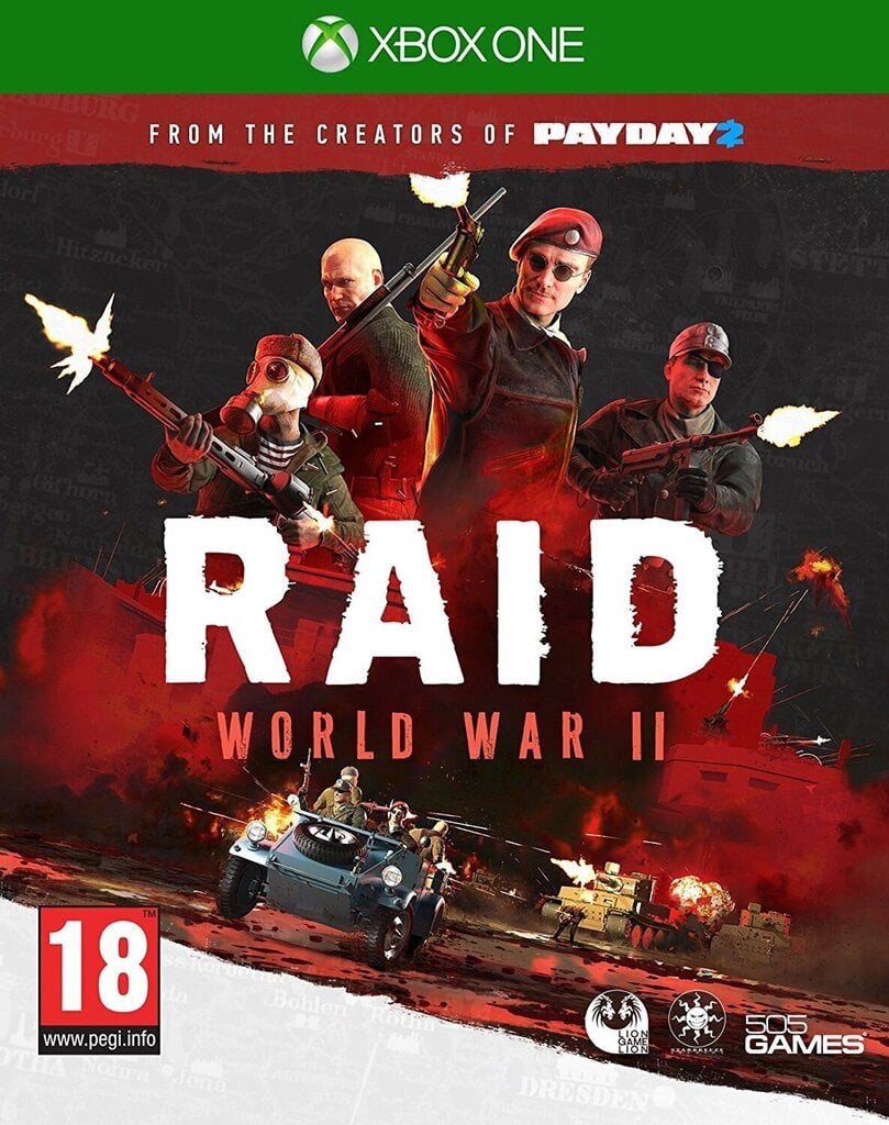 Xbox One peli RAID: World War II hinta ja tiedot | Tietokone- ja konsolipelit | hobbyhall.fi