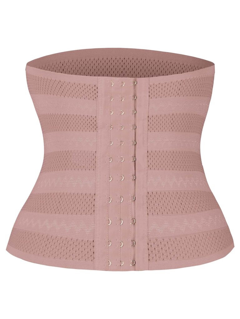 Chevron Stripe Waist Trainer·Dusty Pink·XL hinta ja tiedot | Maalit | hobbyhall.fi