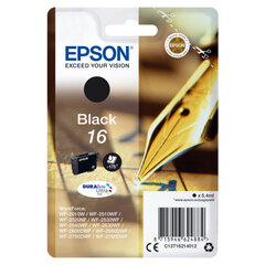 Epson C13T16214022, musta hinta ja tiedot | Mustekasetit | hobbyhall.fi