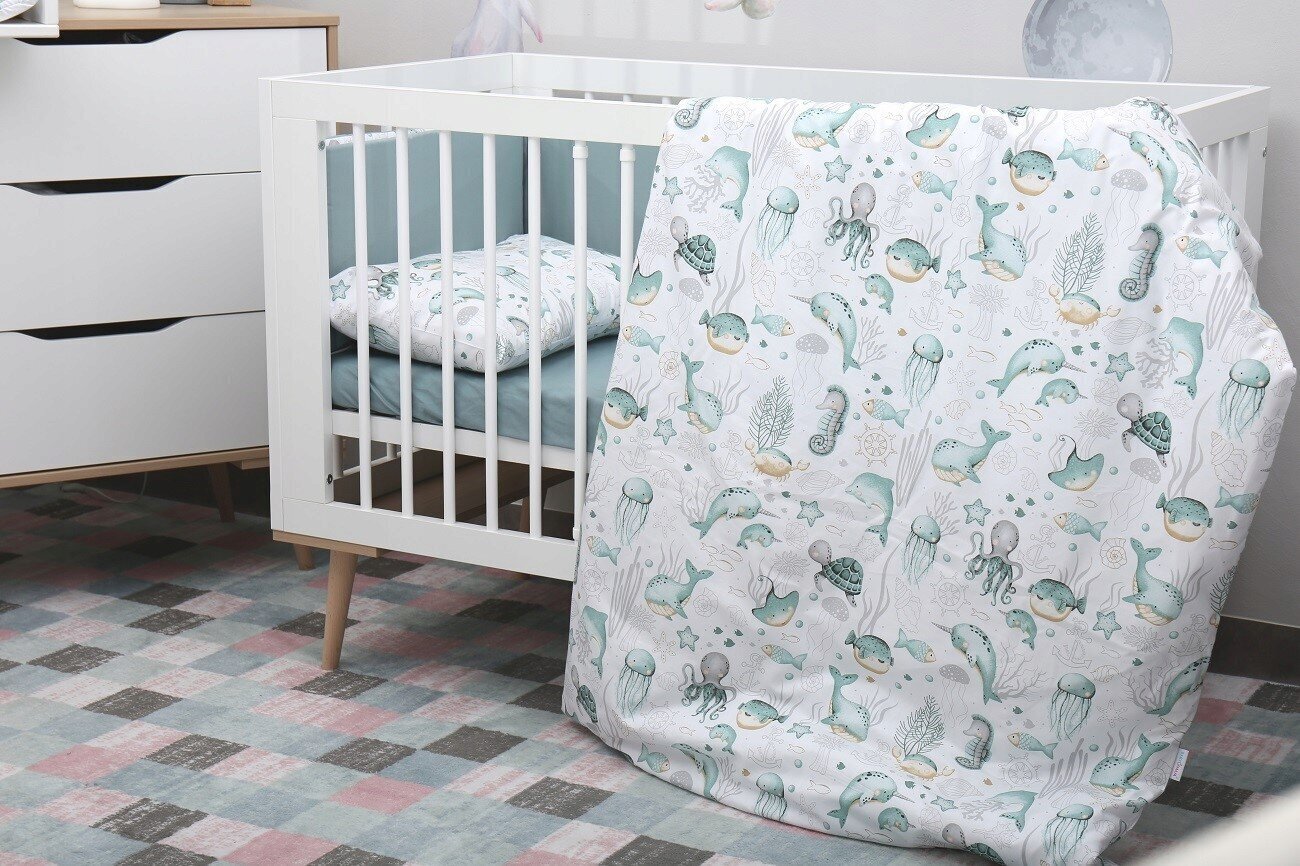 Babymam lasten vuodevaatteet setti, 135x100, 2 osaa hinta ja tiedot | Vuodevaatteet lapsille | hobbyhall.fi