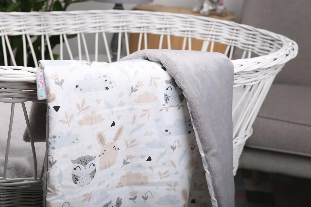 Babymam lasten kaksipuoleinen peitto, 75x50 cm hinta ja tiedot | Vuodevaatteet lapsille | hobbyhall.fi