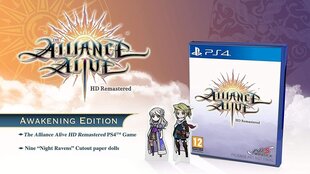 PlayStation 4 peli : Alliance Alive HD Remastered Awakening Edition hinta ja tiedot | NIS America Tietokoneet ja pelaaminen | hobbyhall.fi