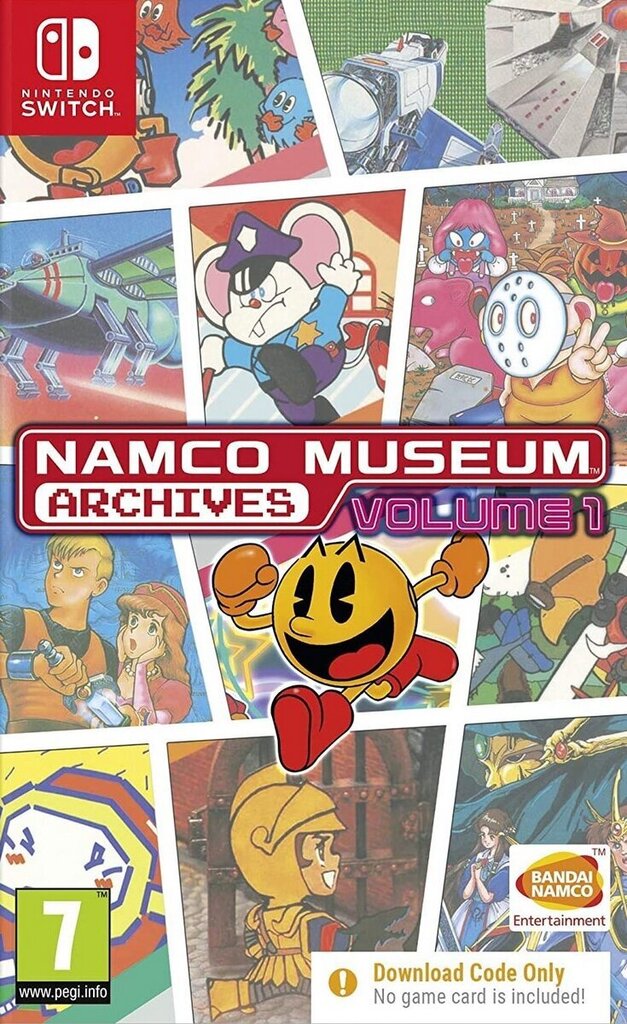 Nintendo Switch peli Namco Museum Archives Volume 1 - Digital Download hinta ja tiedot | Tietokone- ja konsolipelit | hobbyhall.fi