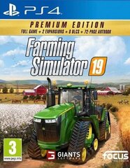 PlayStation 4 peli : Farming Simulator 19 Premium Edition hinta ja tiedot | Tietokone- ja konsolipelit | hobbyhall.fi