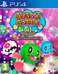 PlayStation 4 peli : Bubble Bobble 4 Friends: The Baron is Back! hinta ja tiedot | ININ Games Tietokoneet ja pelaaminen | hobbyhall.fi