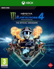 Xbox One peli Monster Energy Supercross 4 - The Official Videogame hinta ja tiedot | Tietokone- ja konsolipelit | hobbyhall.fi