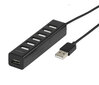 Sovitin VIVANCO USB A HUB, 7x USB A hinta ja tiedot | Adapterit | hobbyhall.fi