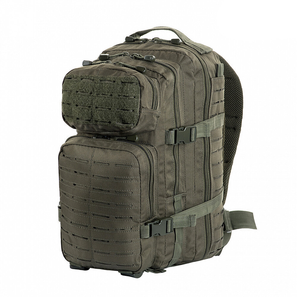 Turistireppu M-Tac Large Assault Laser Cut, 40L, vihreä hinta ja tiedot | Reput ja rinkat | hobbyhall.fi