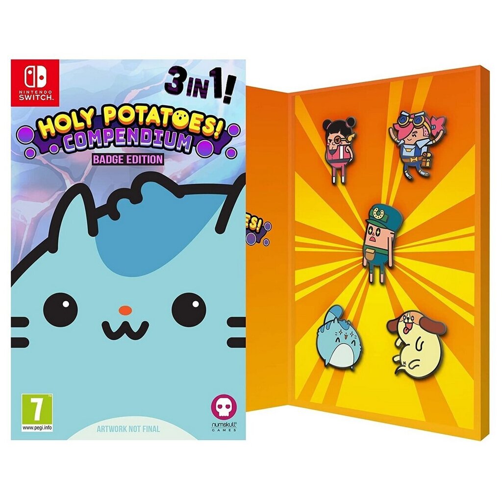 Nintendo Switch peli Holy Potatoes! Compendium Badge Edition hinta ja tiedot | Tietokone- ja konsolipelit | hobbyhall.fi