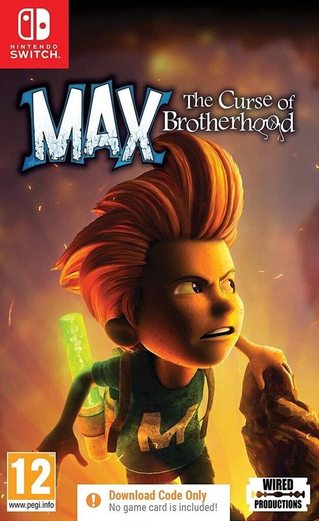 Nintendo Switch peli Max: The Curse of Brotherhood - Digital Download hinta ja tiedot | Tietokone- ja konsolipelit | hobbyhall.fi