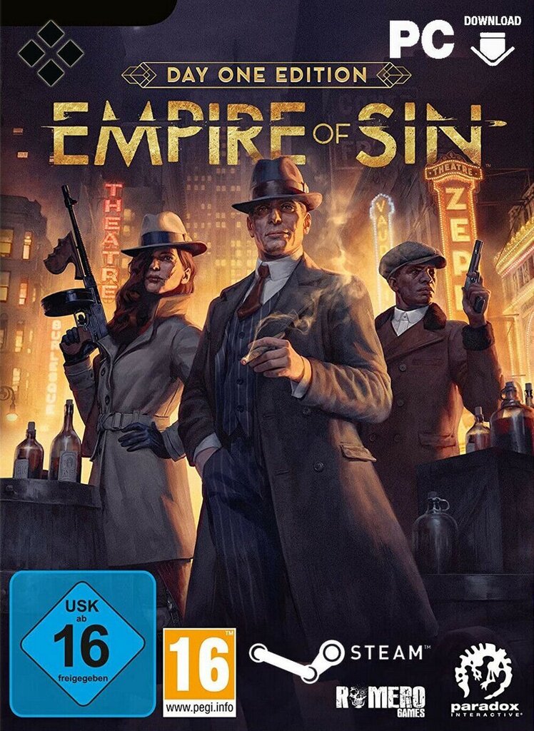 PC peli Empire of Sin Day One Edition hinta ja tiedot | Tietokone- ja konsolipelit | hobbyhall.fi