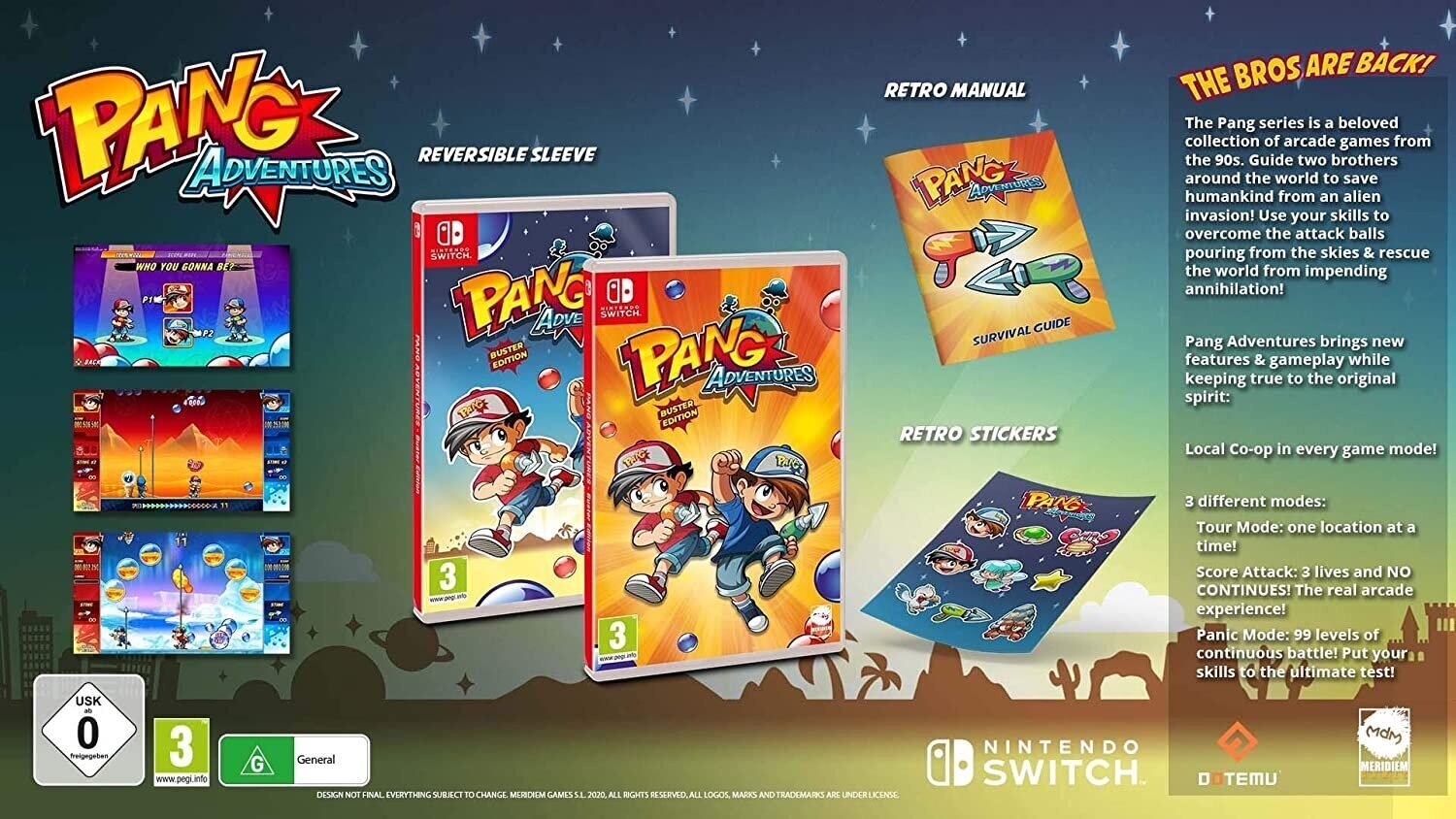 Nintendo Switch peli Pang Adventures: Buster Edition hinta ja tiedot | Tietokone- ja konsolipelit | hobbyhall.fi