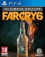 PS4 Far Cry 6 Ultimate Edition sis. Season Pass ja Ultimate Pack hinta ja tiedot | Tietokone- ja konsolipelit | hobbyhall.fi