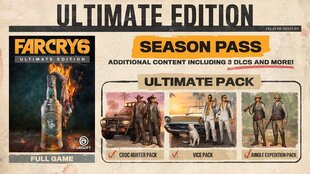 PS4 Far Cry 6 Ultimate Edition sis. Season Pass ja Ultimate Pack hinta ja tiedot | Tietokone- ja konsolipelit | hobbyhall.fi