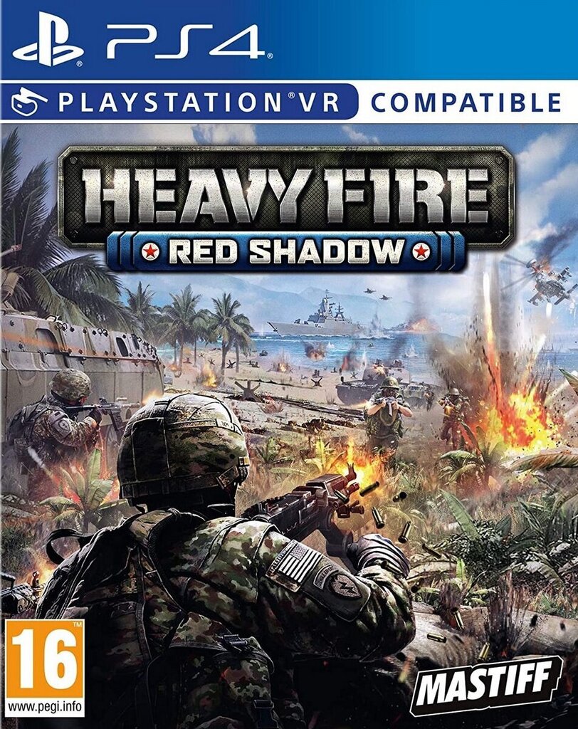 PlayStation 4 peli Heavy Fire: Red Shadow hinta ja tiedot | Tietokone- ja konsolipelit | hobbyhall.fi