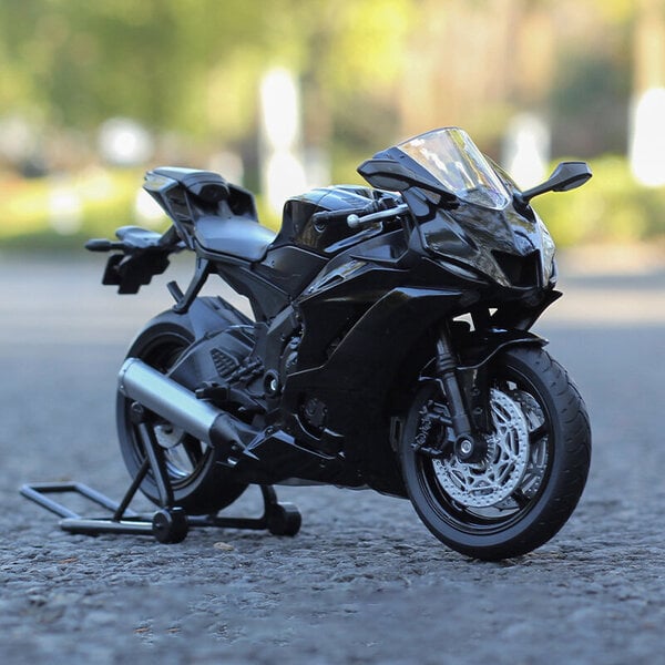 1:12 Yamaha YZF-R6 valettu metalliseos lelu Moottoripyörä Moottoripyörä Kilpa-automallit Autot Lelut lapsille Keräilylahja