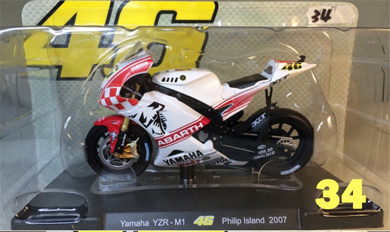 1:18 Rajoitettu keräilijä Rossi -moottoripyörämallisarja Apulia Yamaha Honda -moottoripyörälelut Paras syntymäpäivälahja