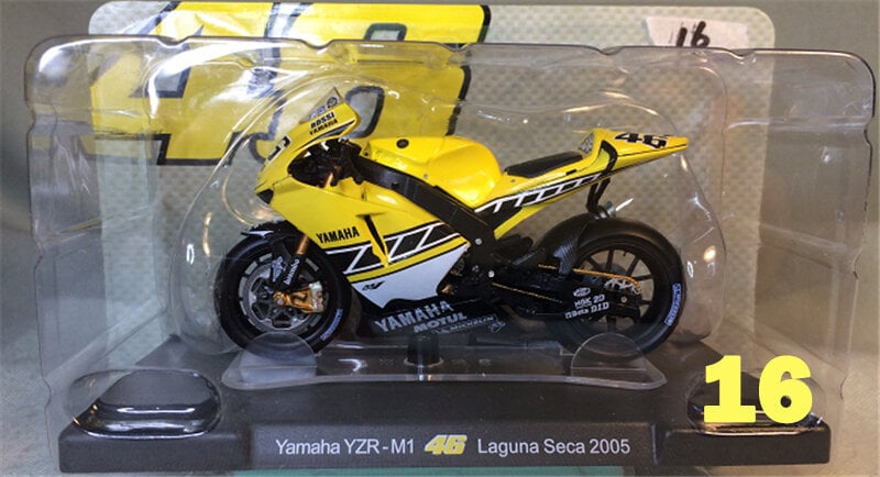 1:18 Rajoitettu keräilijä Rossi -moottoripyörämallisarja Apulia Yamaha Honda -moottoripyörälelut Paras syntymäpäivälahja