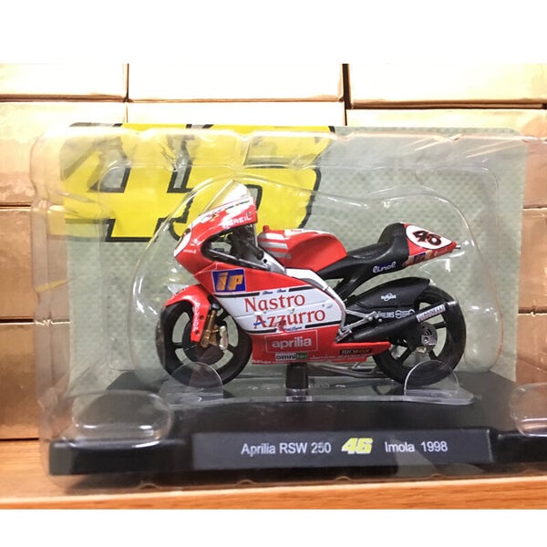 1:18 Rajoitettu keräilijä Rossi -moottoripyörämallisarja Apulia Yamaha Honda -moottoripyörälelut Paras syntymäpäivälahja