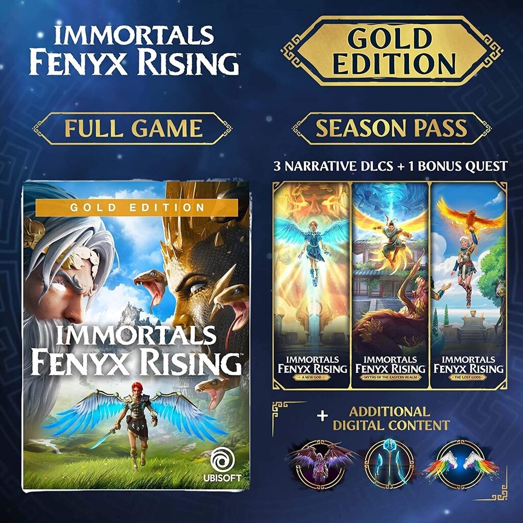 Xbox One peli Immortals: Fenyx Rising Gold Edition hinta ja tiedot | Tietokone- ja konsolipelit | hobbyhall.fi