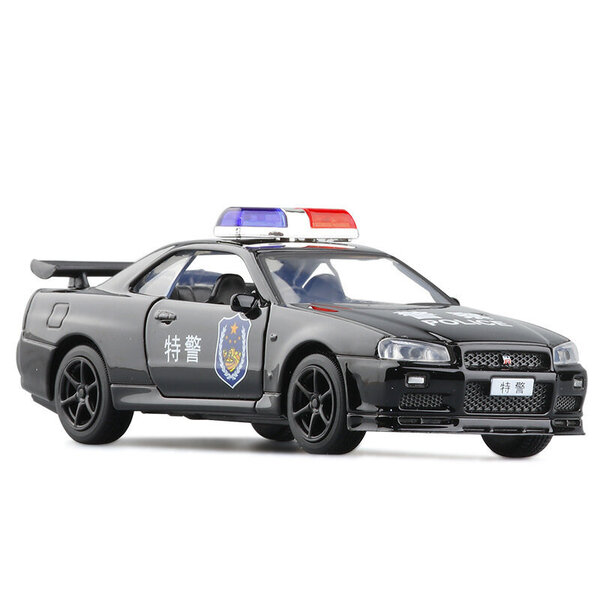 1:36 Nissan GTR R34 Skyline Ares Diecasts ; ajoneuvot Metalli Nopeat ja vihaiset auto High Kids t