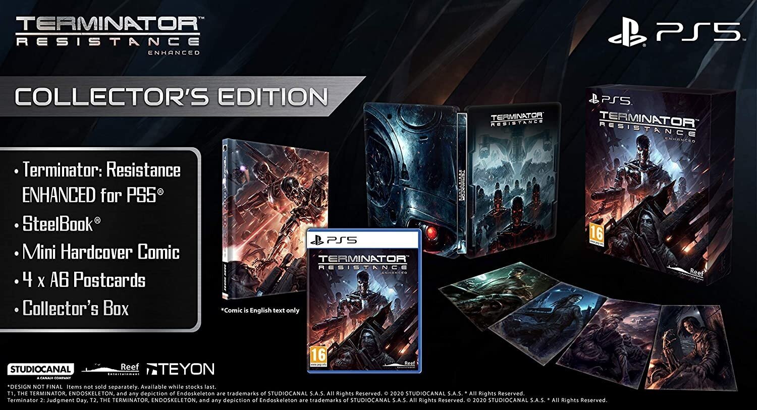 PlayStation 5 peli Terminator: Resistance Enhanced Collector's Edition hinta ja tiedot | Tietokone- ja konsolipelit | hobbyhall.fi