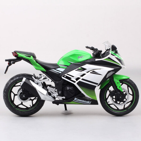 1/12 automaxx 2013 Kawasaki Ninja 250R SE 300 kilpavaaka Moottoripyörä lelu urheilupyörä Diecasts & Toy Vehicles mallit lelut jäljennökset