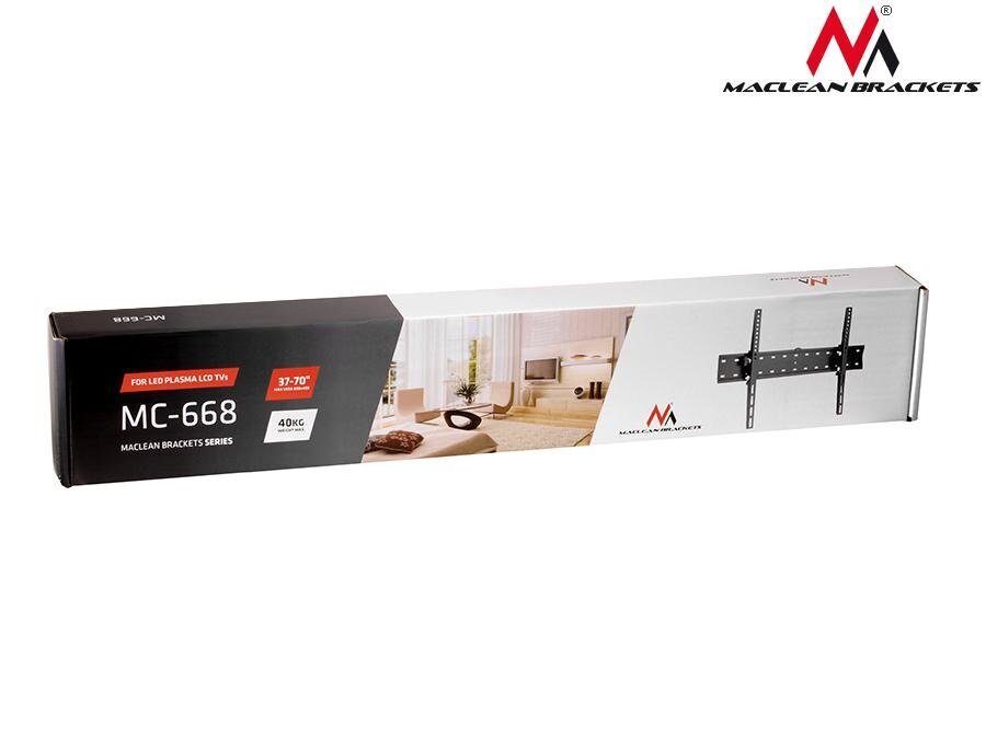 TV-teline Maclean MC-668, 37-70, 40kg hinta ja tiedot | TV-seinätelineet | hobbyhall.fi