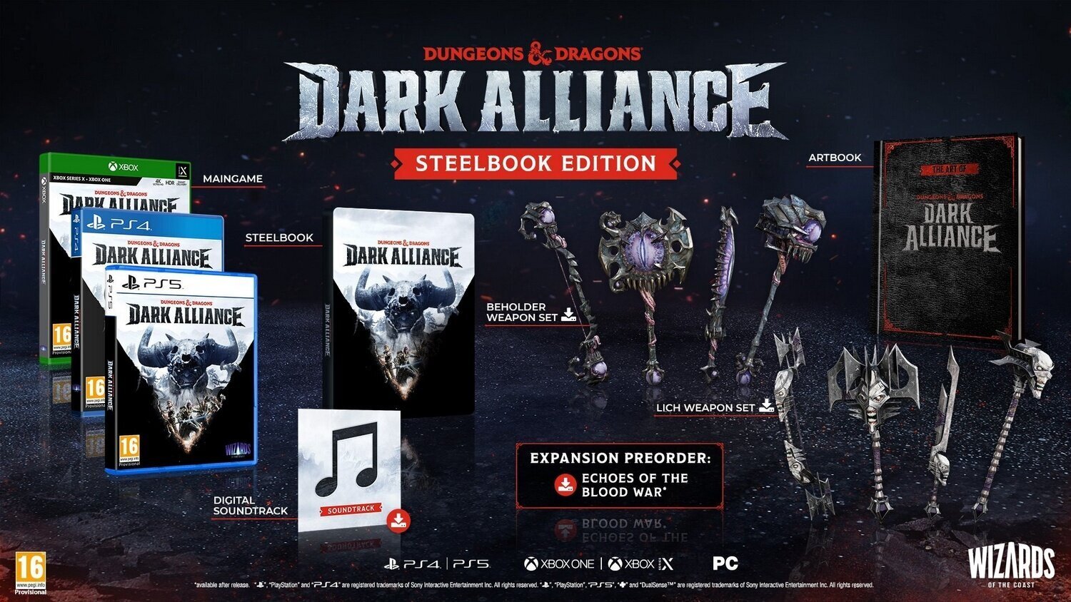 PlayStation 5 peli Dungeons & Dragons: Dark Alliance Steelbook Edition hinta ja tiedot | Tietokone- ja konsolipelit | hobbyhall.fi