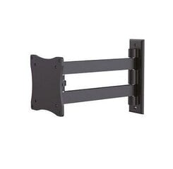 NEWSTAR FLAT SCREEN WALL MOUNT (2 PIVOTS & TILTABLE) 10-27 BLACK hinta ja tiedot | TV-seinätelineet | hobbyhall.fi